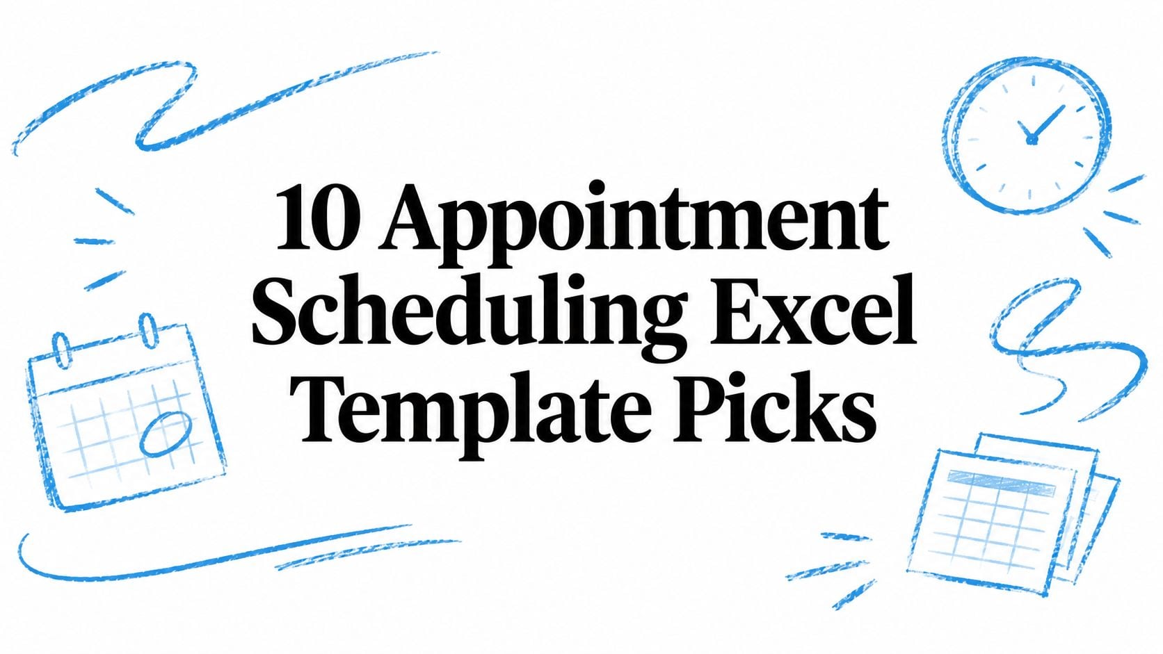 10 Appointment Scheduling Excel Template Picks