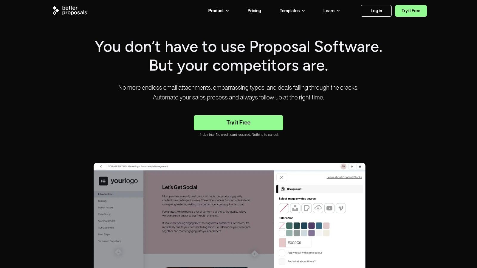 Better Proposals